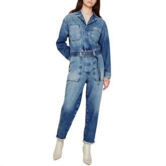 AG - Adriano Goldschmied Womens Ryleigh Jumpsuit In Denim