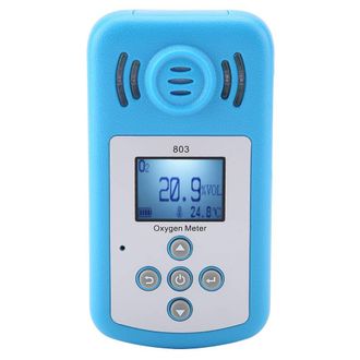 OEM Medidor De Ox&iacute;geno, Pantalla Digital Azul, Detector De Fugas De Ox&iacute;geno, Medici&oacute;n De Concentraci&oacute;n De O2 Con Alarma De Luz, Sonido Y Vibraci&oacute;n