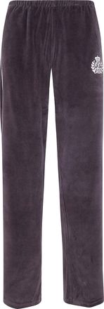 Sporty & Rich Ny Crest Velour Sweatpant
