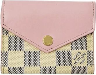 Louis Vuitton Pre-owned Wallets, female, Multicolor, Size: ONE SIZE Pre-owned Tri-fold Wallet