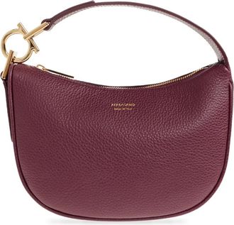 Ferragamo Top Handle - Dames - Handtassen - Rood - ONE Size - Leer - Tassen