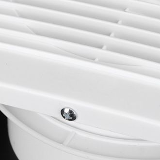 Infinite Ventilador De Pared De 7 Aspas Con V&aacute;lvula Antirretorno Para Cocina Y Ba&ntilde;o, 20 Cm De Di&aacute;metro