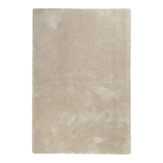 Esprit Alfombra beige de pelo largo y suave en microfibra 230x160