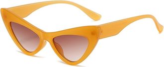 Generic Mens Outdoor Vacation Sunglasses Commuter Sports Women Driving Sun Glasses(Brown)