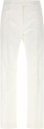 Max Mara White Okra pants