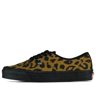 Vans Authentic LX Canvas Suede Leopard Black VN000UDDU9M