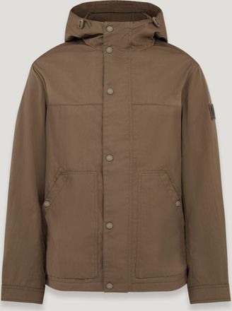 Belstaff Cover Jacket Mens Cotton Gabardine Major Brown Size S