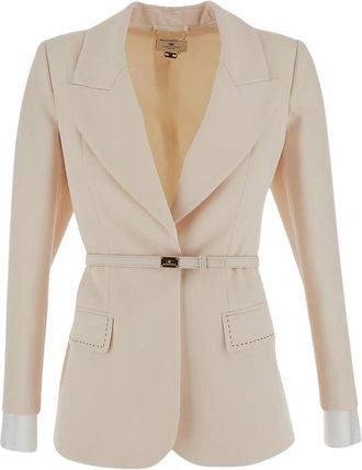 Elisabetta Franchi Mujer, Chaquetas, Amarillo, Talla: L