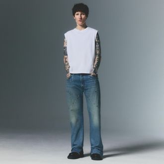 Levi's Pride Road Worn 501 Jeans - Mens - 29X32 - Medium Wash / Road Worn