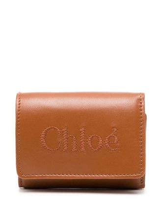 Chlo&eacute; Portafoglio Sense mini - Marrone