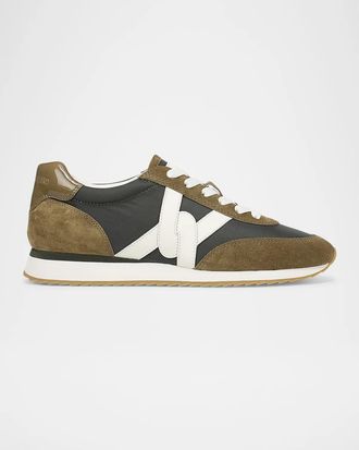 Veronica Beard Penrose Suede Runner Sneakers