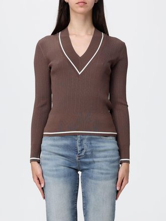 A|X Armani Exchange Maglia a v in misto viscosa