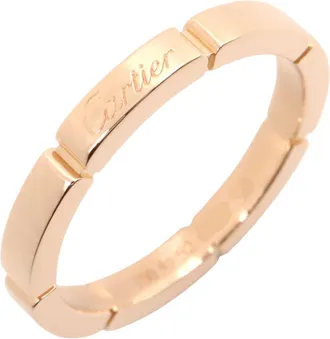 Cartier Gold Pink Gold (18K) Band Ring (Pre-Owned)