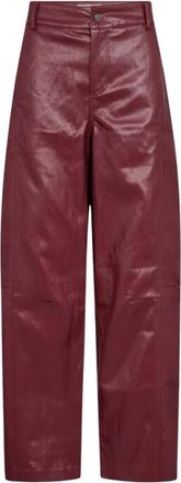 Co'Couture Gitt CC Pant - Trousers - Mujer - Rojo - S