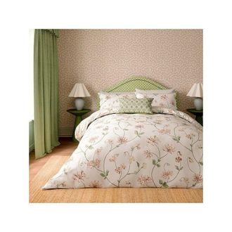 Sanderson Options Honeysuckle & Sweetpea Cover Set King Size Rose