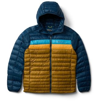 Cotopaxi Mens Fuego Hooded Down Jacket Blue XXL