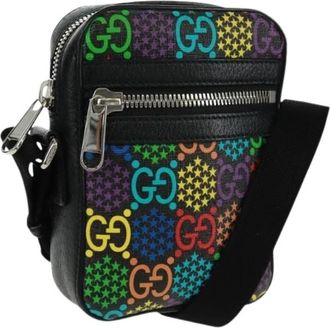 Gucci Pre-owned Canvas Cross Body Bag - Dames - Vintage Schoudertas - Veelkleurig - ONE Size - Vintage