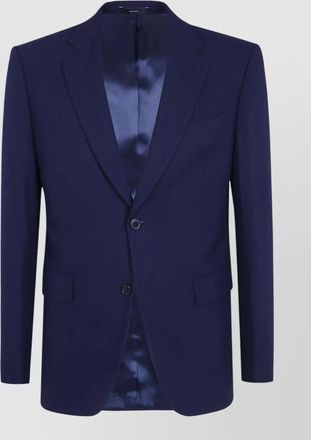 Paul Smith wool tailored single breasted suit jacket