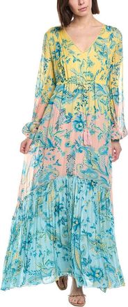 Hemant & Nandita Tie Tassel Long Dress