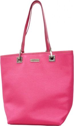 Gucci Pink Satin Tote Bag (Pre-Owned)