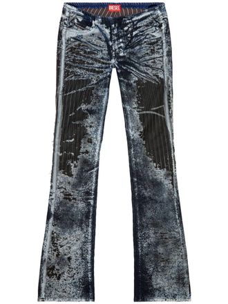 Diesel Jeans svasati D-Shark - Blu