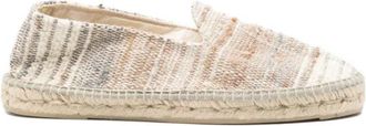 Maneb&igrave; Yucat&aacute;n Platte Espadrilles - Heren - Espadrilles - Beige - 40 EU - Katoen - Schoenen