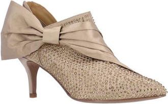 J. Rene&eacute; Elettra Pointed Toe Bootie in Beige at Nordstrom, Size 10.5