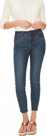 FDJ Christina Slim Ankle Jeans In Dark Blue