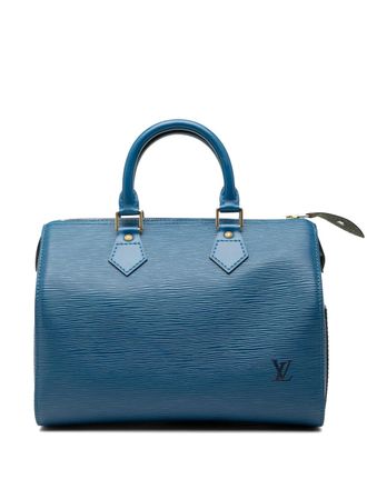 Louis Vuitton 1995 Epi Speedy 25 boston bag - Blu