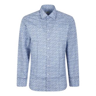 Etro Lange Mouw Paisley Roma Shirt - Heren - Casual Overhemden - Veelkleurig - M - Overhemden