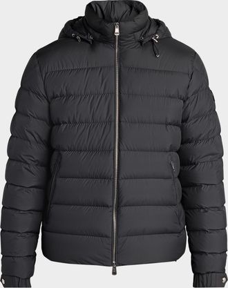 Moncler Men & apos;s Arneb Hooded Short Down Puffer Jacket
