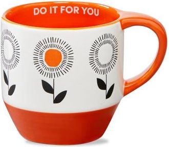 Tag Do It For You Mug Orange Earthenware Everyday at Nordstrom
