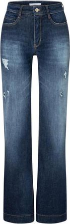M.A.C Mac, Dames, Jeans, Blauw, Maat: 2XS Denim