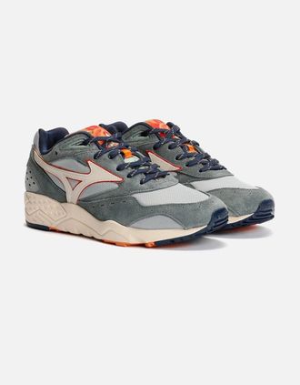 Mizuno Womens Mizuno Contender Cordura Silver/Grey Trainers - Multi - Size: 5