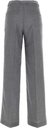 Pantaloni Torino Womens Lola Trousers Gray Virgin Wool