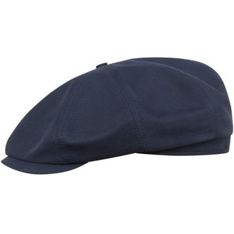 Sterkowski Shelby Cap | 100% Softened Cotton Newsboy for Men Flat caps UK Mens Baker boy hat Women Hats Lightweight Summer 57 cm Navy Blue