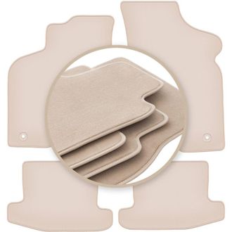 OEM Alfombrillas Beige Premium Para Volkswagen Lupo Hatchback 1997-2005