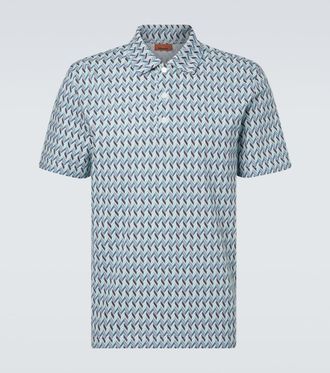 Missoni Zigzag cotton polo shirt