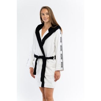 Moschino Multicolor Cotton Womens Bathrobe