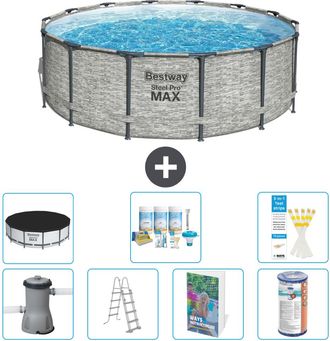 Bestway Piscina Bestway Steel Pro Max Redonda - 427x122 Cm - 8-piezas S556