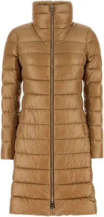 Herno light Brown nylon down jacket