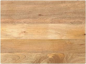vidaXL Piano per Tavolo 70x50x3,8 cm Rettangolare Legno Massello Mango Vidaxl