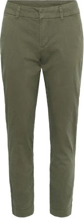 Kaffe KAmette Pants - Dames - Chinos - Groen - L - Broeken