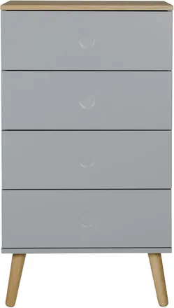 Tenzo Design Kommode Dot Ii Grey 98 x 55 cm