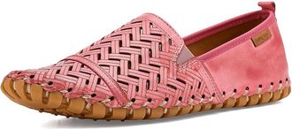 Spring Step Kapri Womens Slippers Pink : EU 42 (US Womens 10.5-11) M, Leather