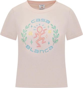 Casablanca T-Shirts - Dames - T-shirts - Roze - S - Tops