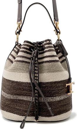 Tod's Tods Canvas Brown Handbags