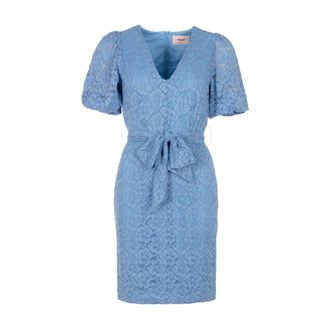 Freebird by Steven Dewie Dress - Dames - Jurken - Blauw - Maat: XS