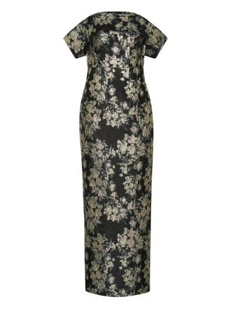 Anna Quan Eira off-shoulder maxi dress - Black