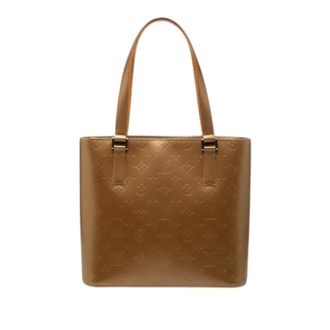 Louis Vuitton Pre-owned Tote Bags, female, Brown, Size: ONE SIZE Pre-owned Stockton Tote Bag